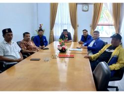 Ketua DPRD Tana Toraja Terima Audiensi Pengurus GAMKI Sulsel