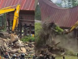 Rumah Tongkonan Ka’pun Toraja Berusia 300 Tahun Dirobohkan
